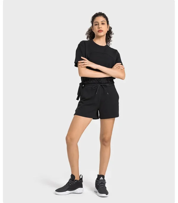 Flowing YOGA Outfits Gym Shorts Flowing Yoga Fitness Sport Womens Clothing Leggings Outdoors Workout Cycling Shorts Sports and Leisure Women Shorts - Image 6
