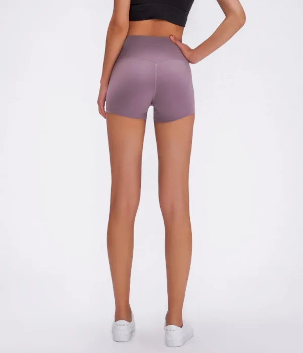 Flowing YOGA Outfits Summer Women's Shorts Leggings Gym Workout Yoga Sport Fitness Tennis Female Cycling Shorts Booty High Waist Women Clothing - Image 2