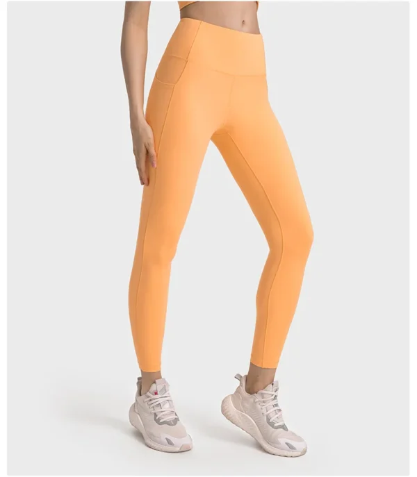 Womens Clothing Flowing Yoga Outfits Outdoor Jogging Women'S Pants Fitness Leggings Elastic Shaping Sport Tights High-Waisted Workout Trousers - Image 6