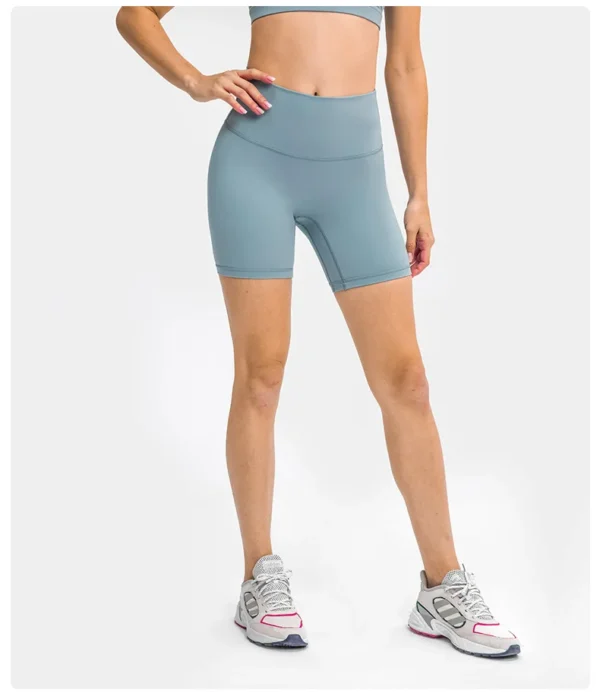 Flowing YOGA Outfits womens Clothing Yoga Cycling Shorts Tracksuit Gym High Waist Leggings Outdoor Jogging Fitness Sportswear Women'S Shorts