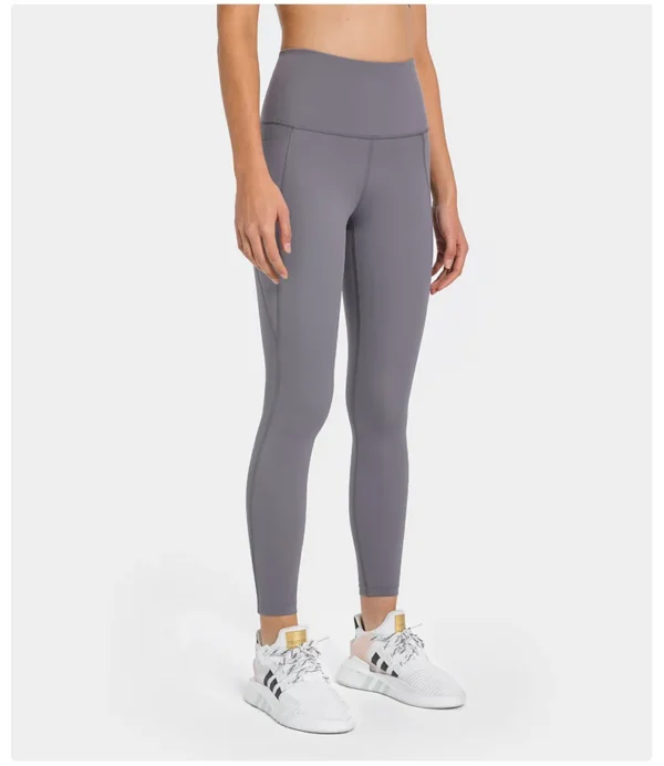 Flowing YOGA Outfits women's Pants Gym Leggings Sportswear Yoga Wear Sport Fitness High Waist Outdoor Jogging Workout Pocket Womans Clothing - Image 4