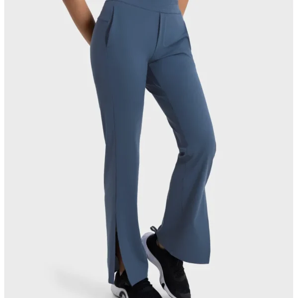 Flowing YOGA Outfits women's Pants Gym Yoga Wear Fitness Leggings High Waist Sport Tights Outdoor Jogging Workout Leisure Loose Flared Sportswear