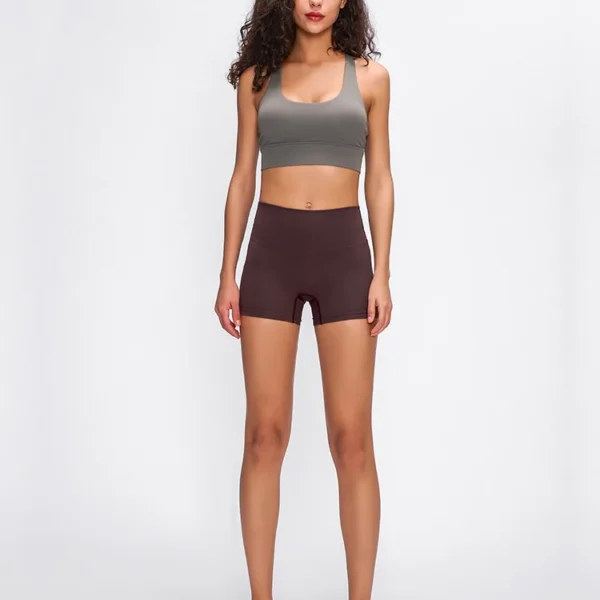Flowing YOGA Outfits Summer Women's Shorts Leggings Gym Workout Yoga Sport Fitness Tennis Female Cycling Shorts Booty High Waist Women Clothing