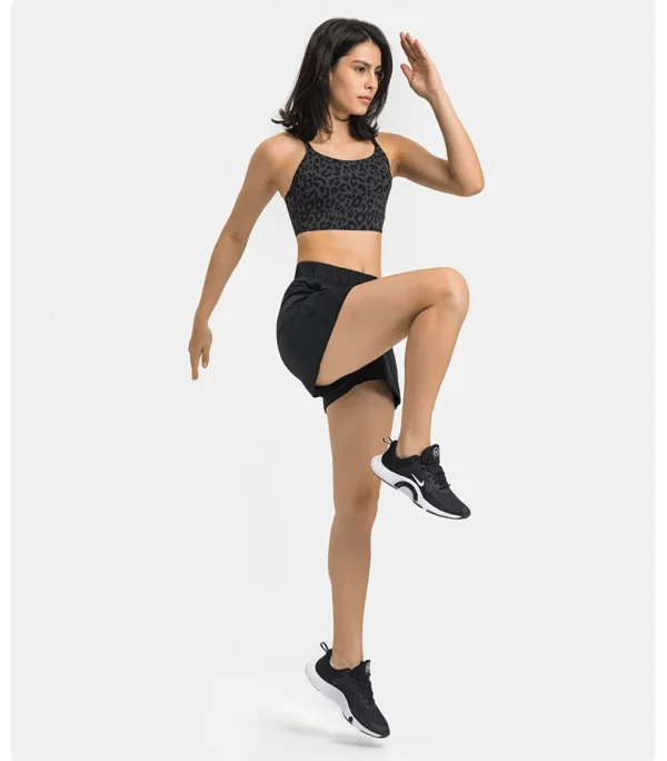 Gym Womens Clothing Shorts Leggings Outdoor Jogging Tennis Flowing Yoga Fitness High Waist Women's Shorts Sports and Leisure Sportswear - Image 6