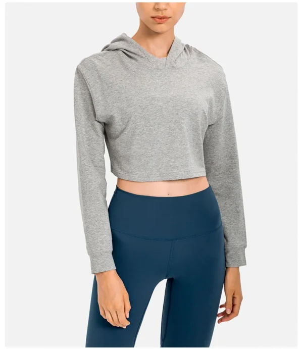 Flowing YOGA Outfits Women's Long Sleeve Top Gym Yoga Fitness Shirts Hoodies Crop Top Tracksuit Sweatshirt Outdoor Jogging Leisure Blouses