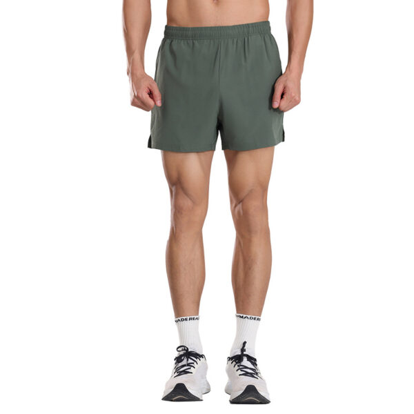 Quick-drying running shorts training marathon sports shorts men's breathable fitness casual three-point basketball shorts